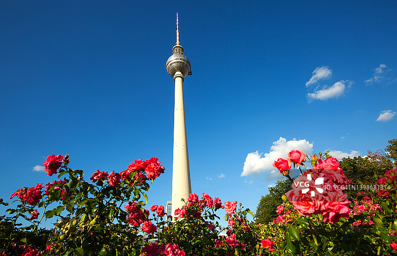 柏林电视塔图片素材