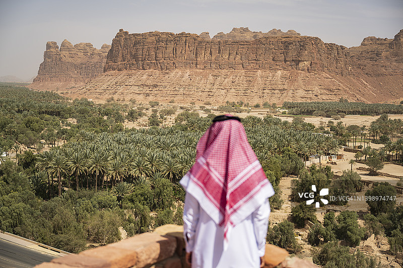沙特阿拉伯欧拉山谷风光图片素材