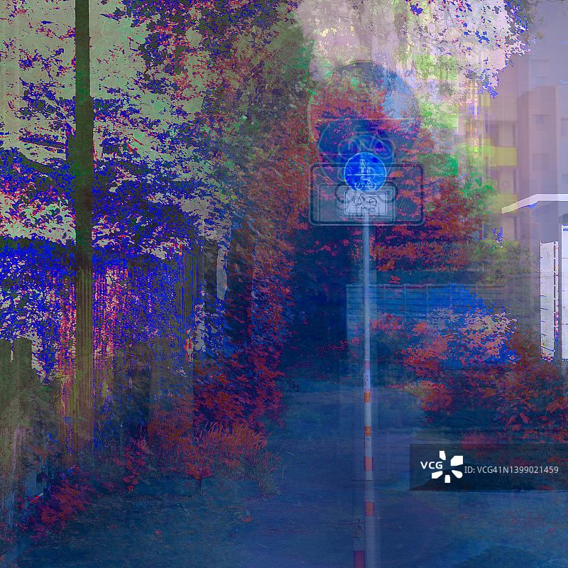 人行道图片素材