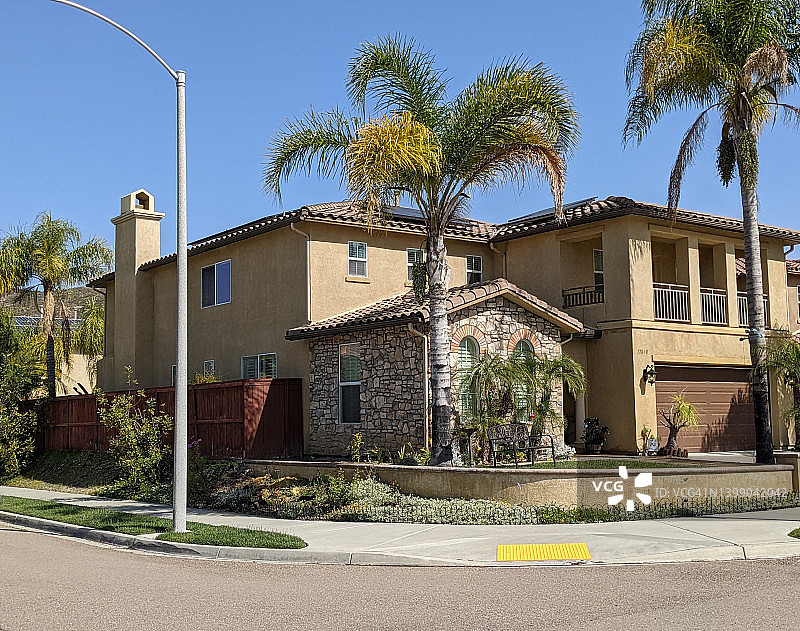 房屋外观肖像图片素材