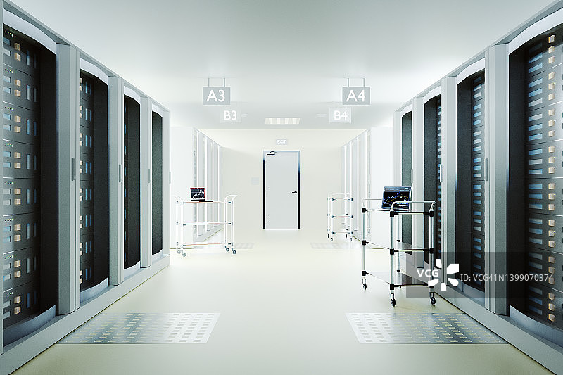 服务器数据机房图片素材