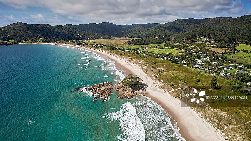 大堡礁的梅德兰海滩图片素材