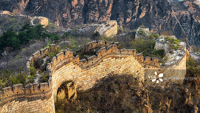 中国北京黄花城水长城图片素材