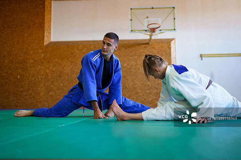 准备搏斗图片素材