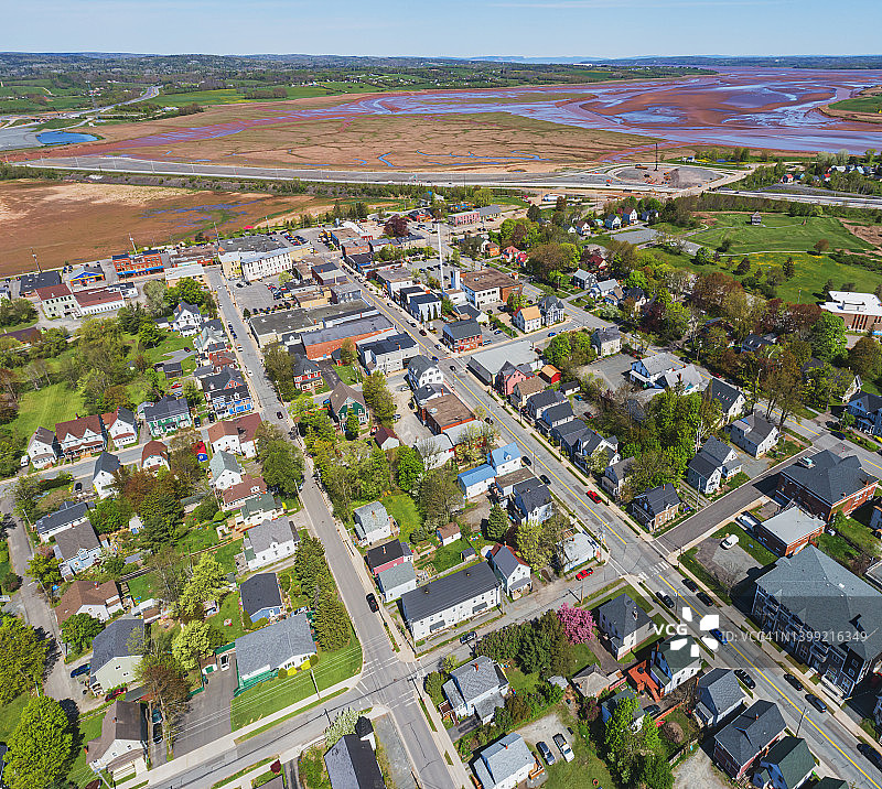 加拿大小镇图片素材