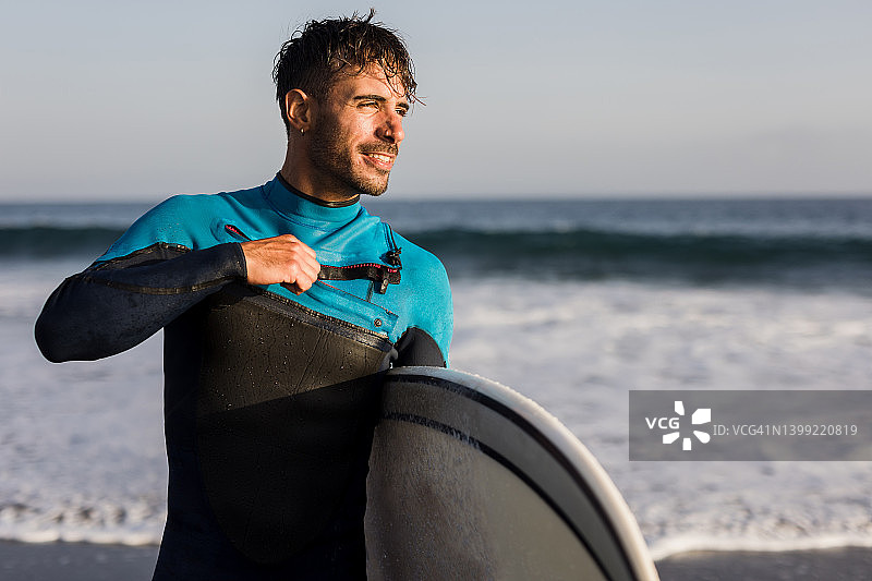 我爱积极的假期和冲浪图片素材