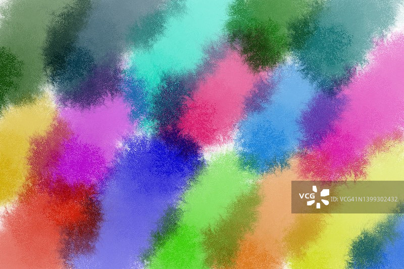 红紫黄绿橙粉白渐变色抽象背景图片素材