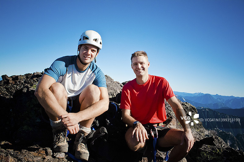 攀登福利峰图片素材