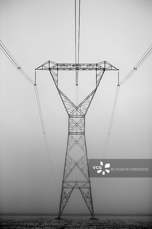 电力线图片素材