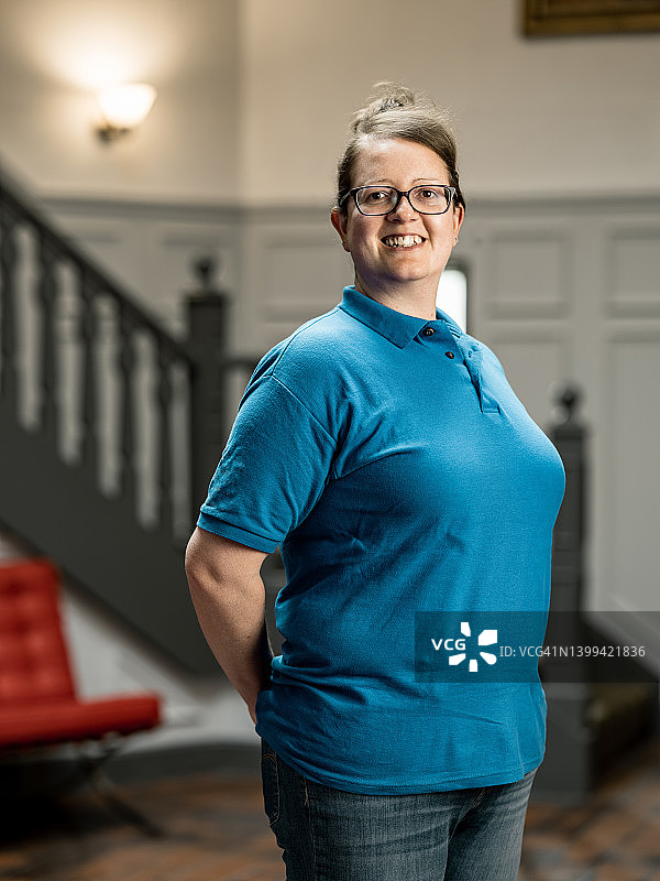 女酒店经理肖像图片素材