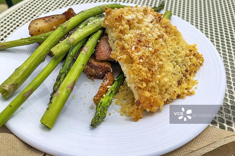 凯撒鸡肉图片素材