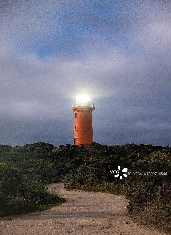 木匠岩石灯塔图片素材