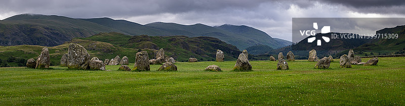 卡斯特里格石圈图片素材