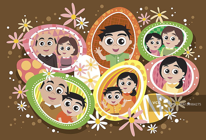 复活节彩蛋图片图片素材