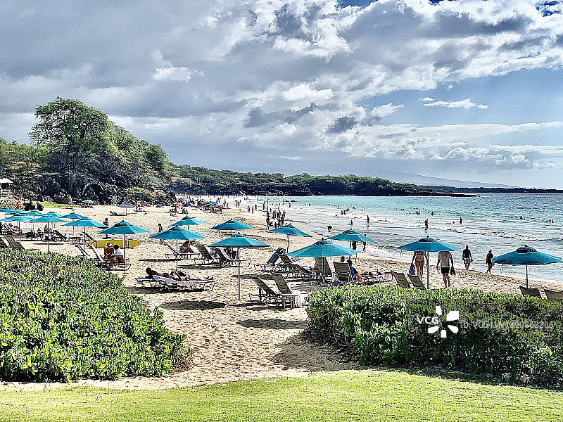 夏威夷哈普纳海滩图片素材