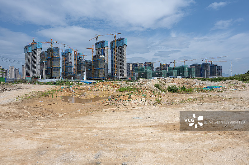 城市建筑工地图片素材