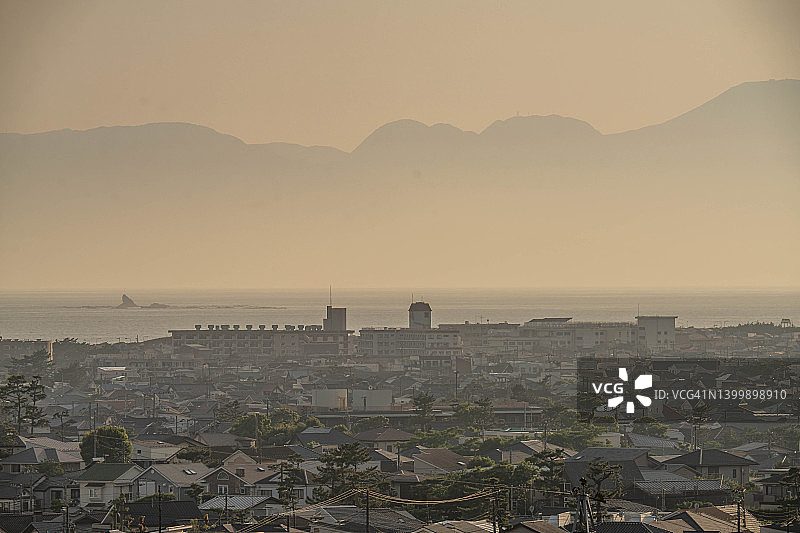日本神奈川的住宅区图片素材