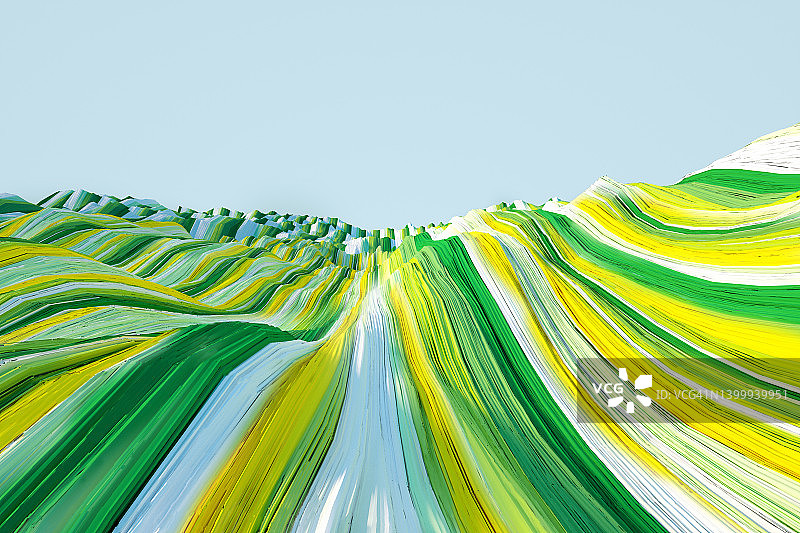 抽象彩色条纹图案风景图片素材