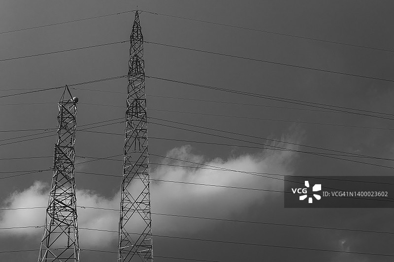高压塔图片素材