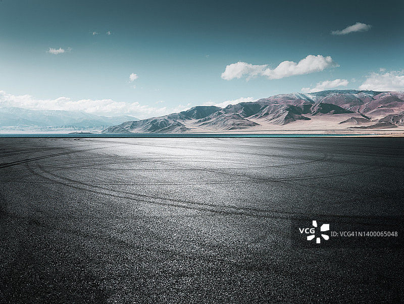 户外道路和停车场图片素材