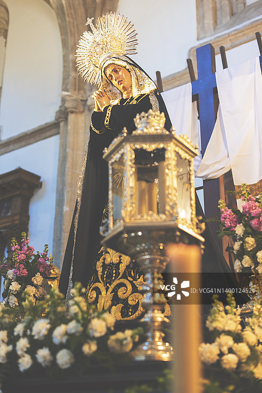 塔里法的圣母玛利亚图片素材