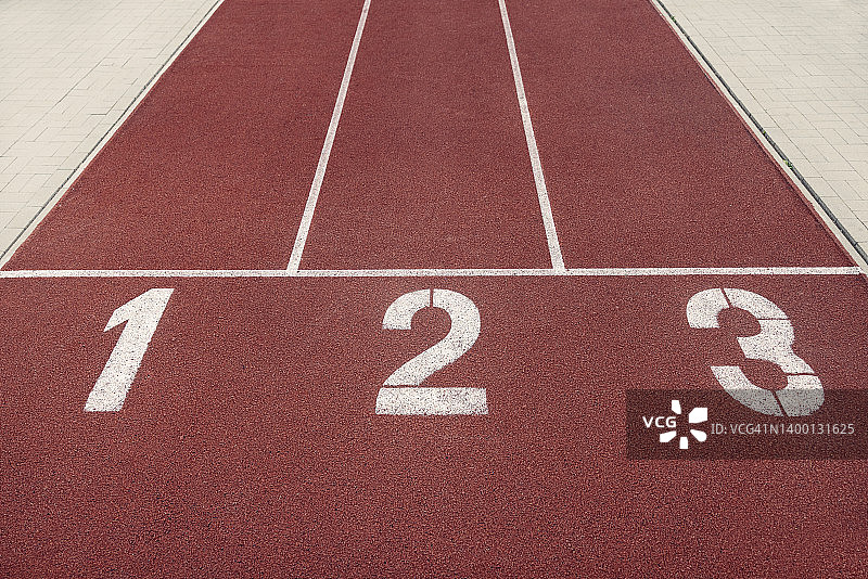 跑道起跑线图片素材