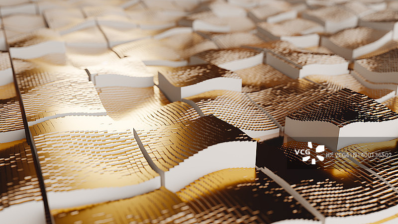 抽象3D景观图片素材