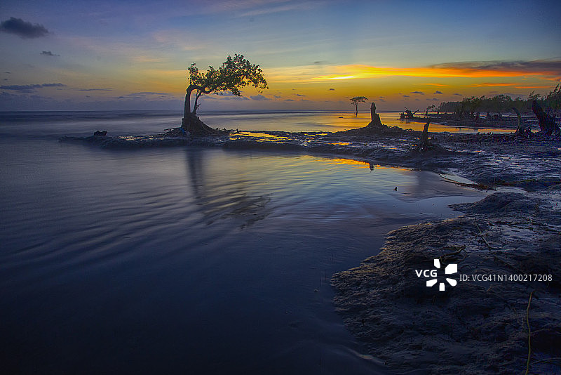 库阿卡塔的日落图片素材