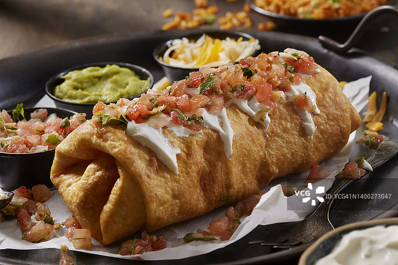 墨西哥鸡肉卷图片素材