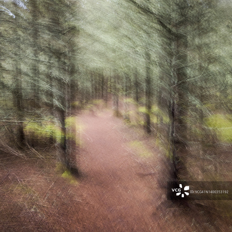 比克国家公园走私者小径图片素材