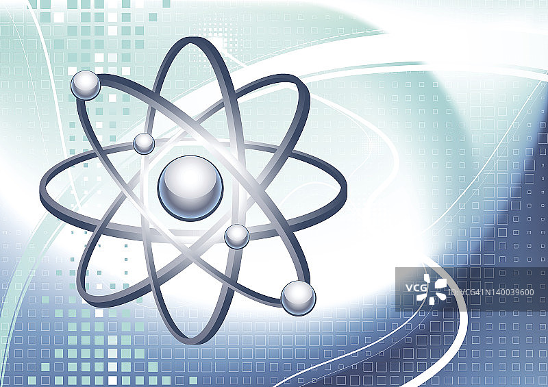 原子抽象背景图片素材