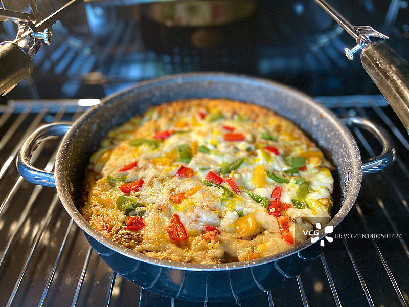 烘烤披萨图片素材