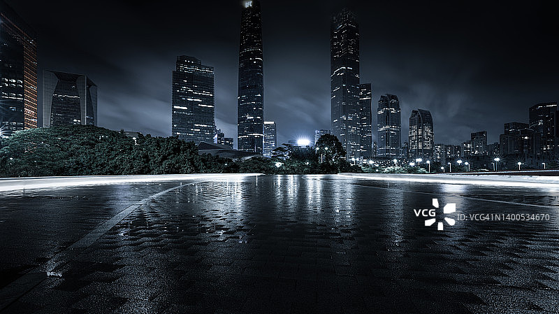 城市广场和停车场图片素材