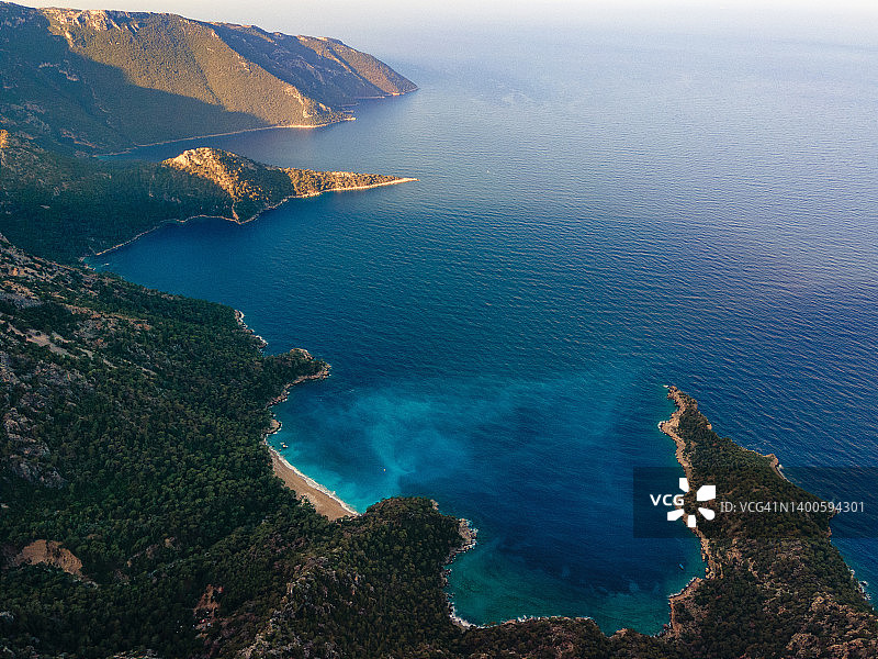 利西亚之路阿林察村景色图片素材