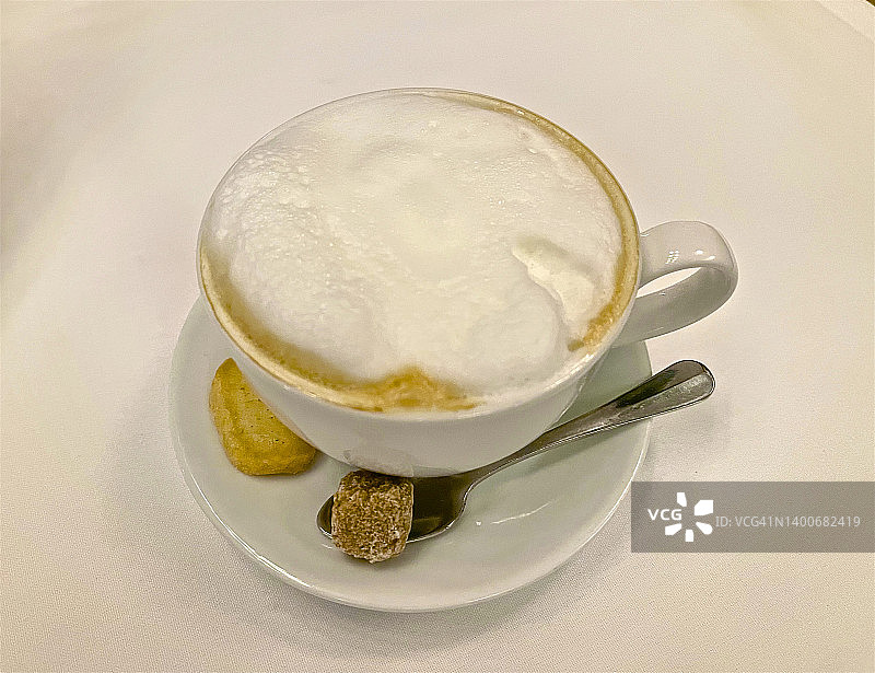 无咖啡因咖啡奶泡图片素材