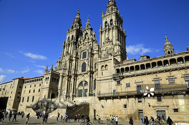 世界遗产地圣地亚哥朝圣之路图片素材