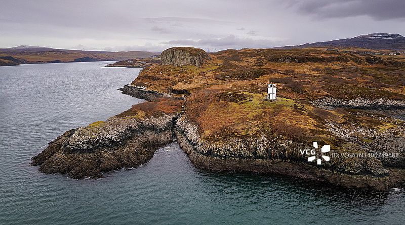 斯凯岛灯塔图片素材