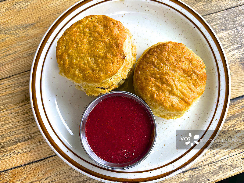 饼干和果酱图片素材