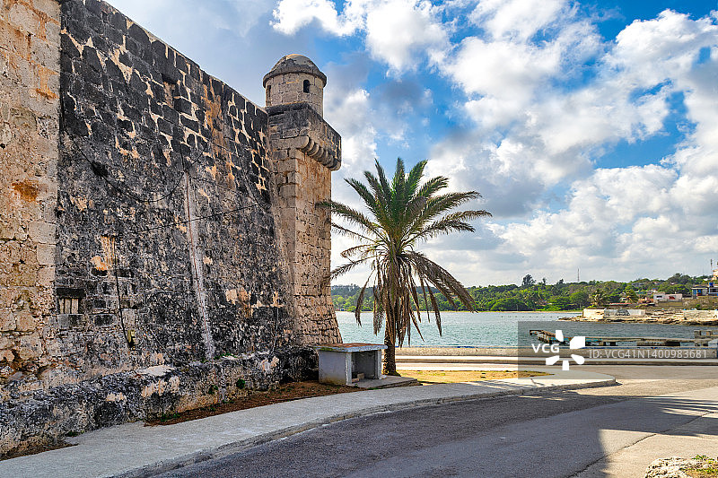 西班牙殖民时期的堡垒图片素材