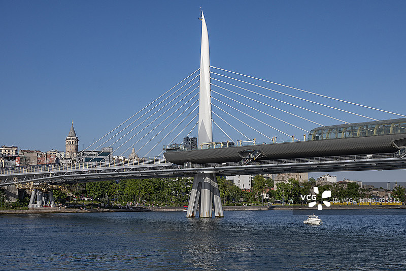 土耳其伊斯坦布尔金角湾图片素材