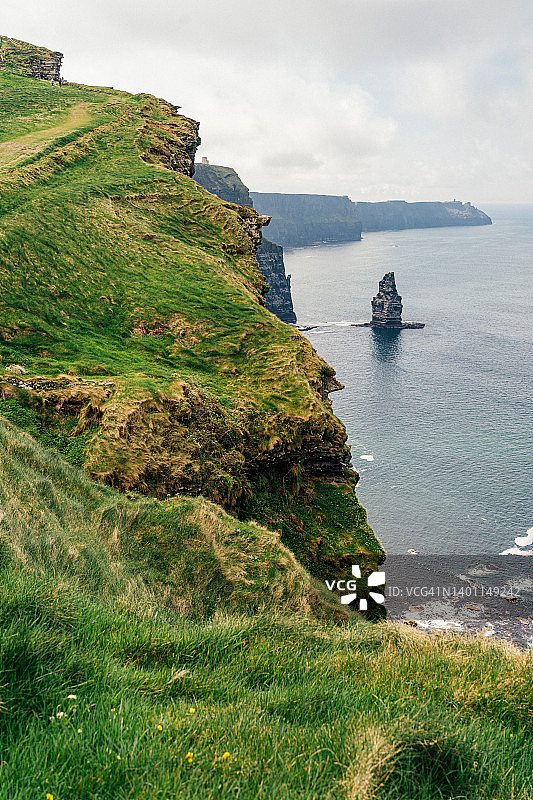 爱尔兰莫赫悬崖风光图片素材