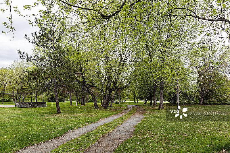 社区公园图片素材