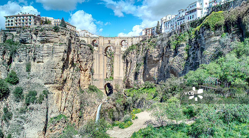 西班牙龙达新桥图片素材