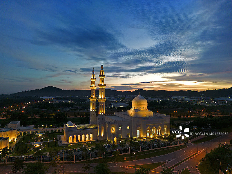 马来西亚拉希德·侯赛因清真寺图片素材