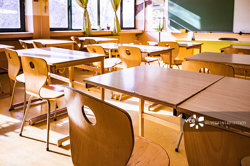 小学空教室图片素材