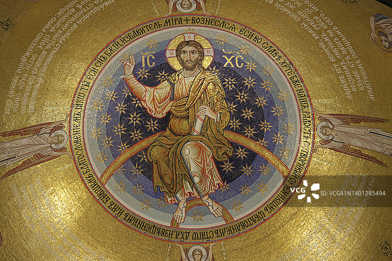 东欧风格的教堂穹顶，乡村生活图片素材