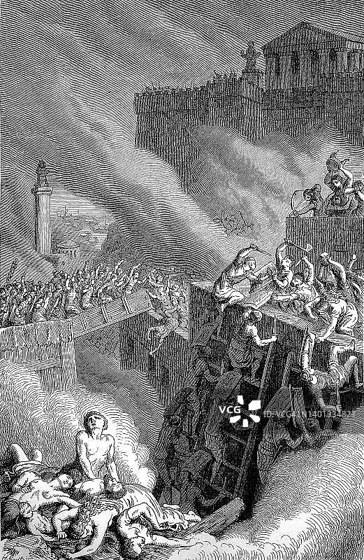 第三次布匿战争历史重现图片素材