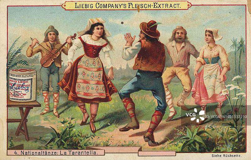 意大利民族舞蹈系列：塔兰泰拉舞图片素材