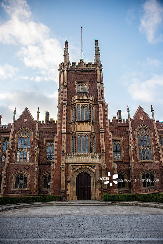 爱尔兰女王大学兰扬大楼图片素材