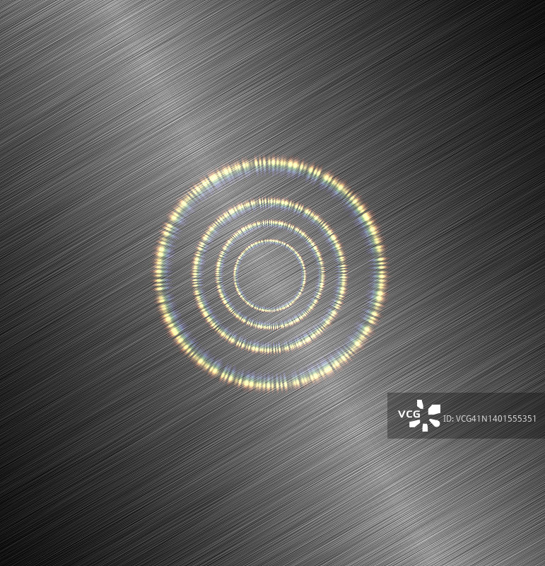 金属灰色背景和圆形光斑图片素材